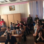Встреча студентов с представителями Казачьего войска Сухобузимской станицы