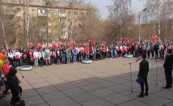 Митинг, посвященный 74 годовщине окончания Великой Отечественной войны